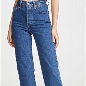 Levi’s Ribcage Straight Leg Charleston 27x27